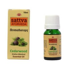 SATTVA Ayurveda Aromatherapy Essential Oil Cedarwood