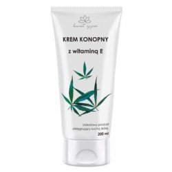 Smooth Hemp Cream with Vitamin E 200ml Kwiat Życia