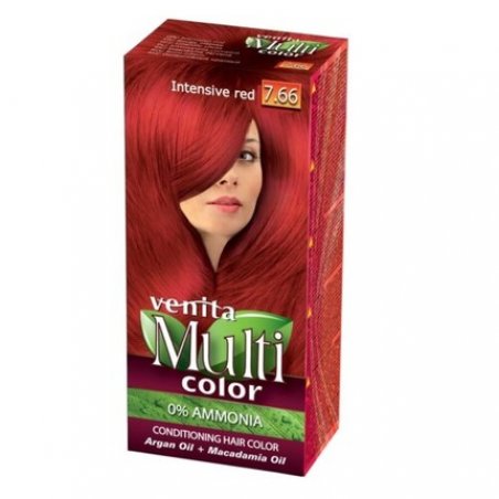 MultiColor Hair Care Hair Dye 7.66 Intense Red