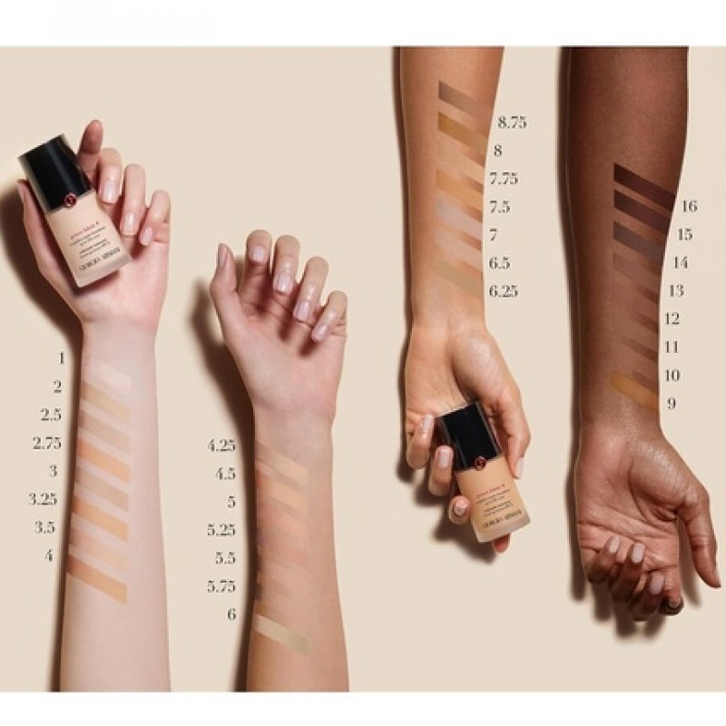 Giorgio Armani Power Fabric Ultra Longwear Weightless Matte Foundation 8 SPF 20 30ml / 1oz