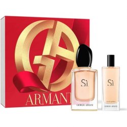 Giorgio Armani Si Eau de Parfum Gift Set 2023 50ml EDP and 15ml Travel Spray