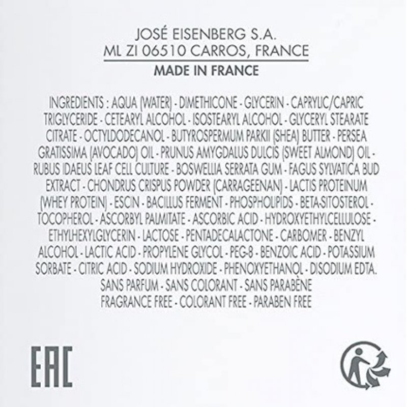 EISENBERG Masque Fondant Réparateur 75ml