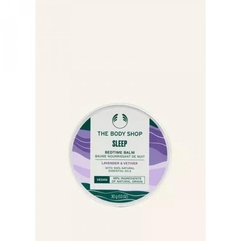 The Body Shop Sleep Bedtime Balm 30g Lavender Vetiver