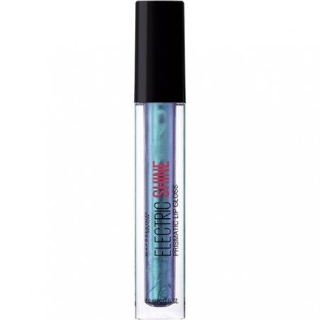Maybelline New York Electric Shine Holographic Lip Gloss Electric Blue 165