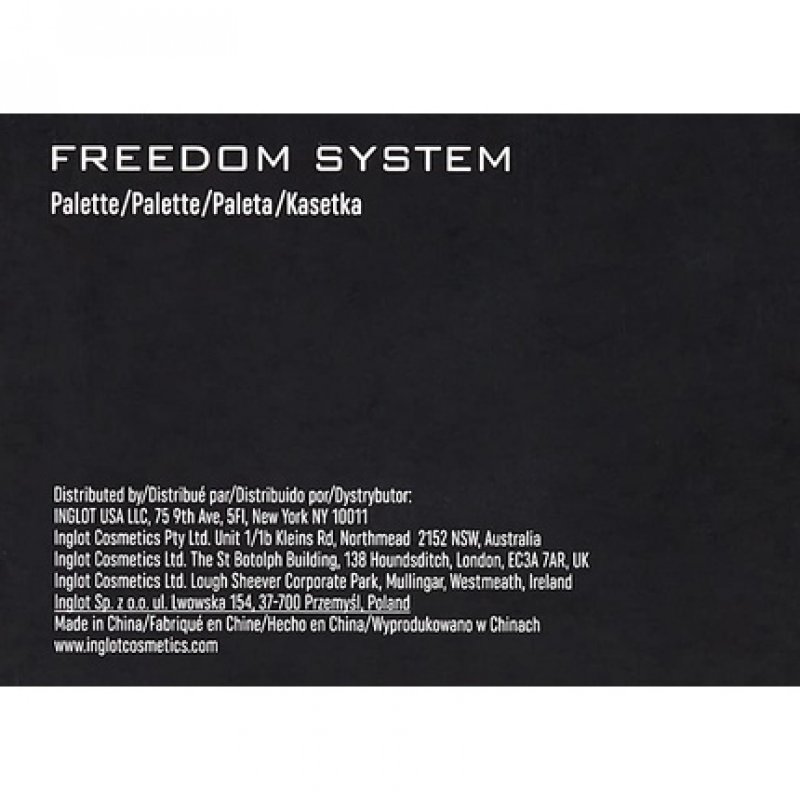 Inglot Freedom System Square Format Palette with Mirror