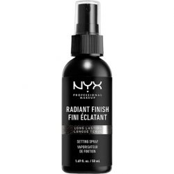 NYX Professional Makeup Setting Spray Long Lasting Formula Finishing Spray Lightweight Vegan Formula Radiant Finish 60ml