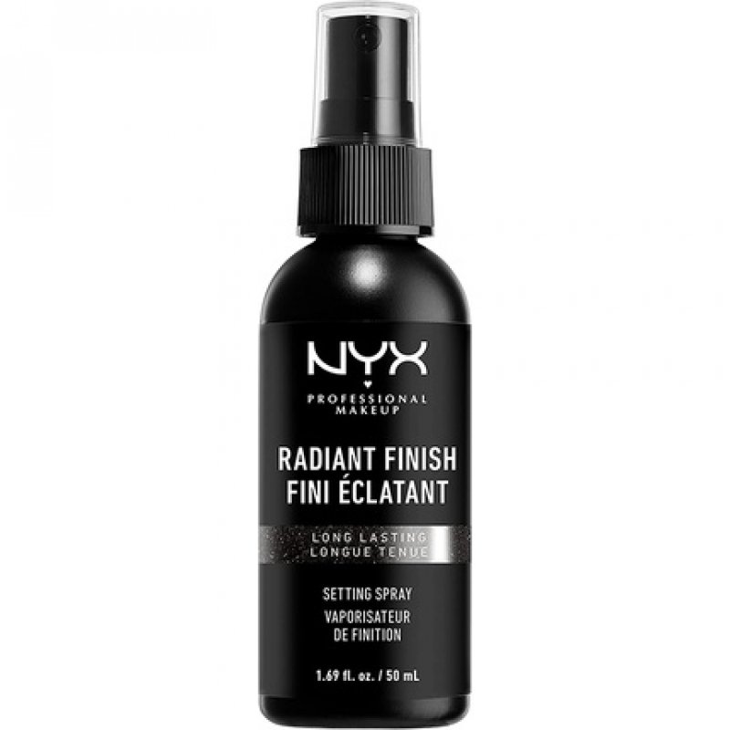 NYX Professional Makeup Setting Spray Long Lasting Formula Finishing Spray Lightweight Vegan Formula Radiant Finish 60ml