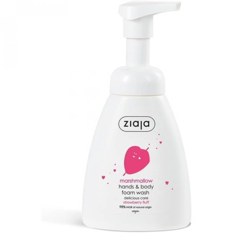 Ziaja Marshmallow Hands & Body Foam Wash 250ml