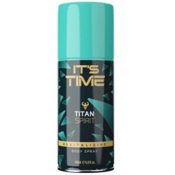 Titan Spirit Body Deodorant Spray 150ml It's Time