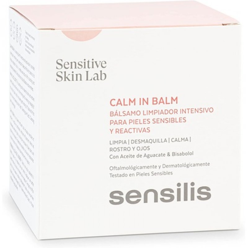 Sensilis Calm in Balm Intensive and Soothing Cleansing Balm for Sensitive and Reactive Skin 50ml