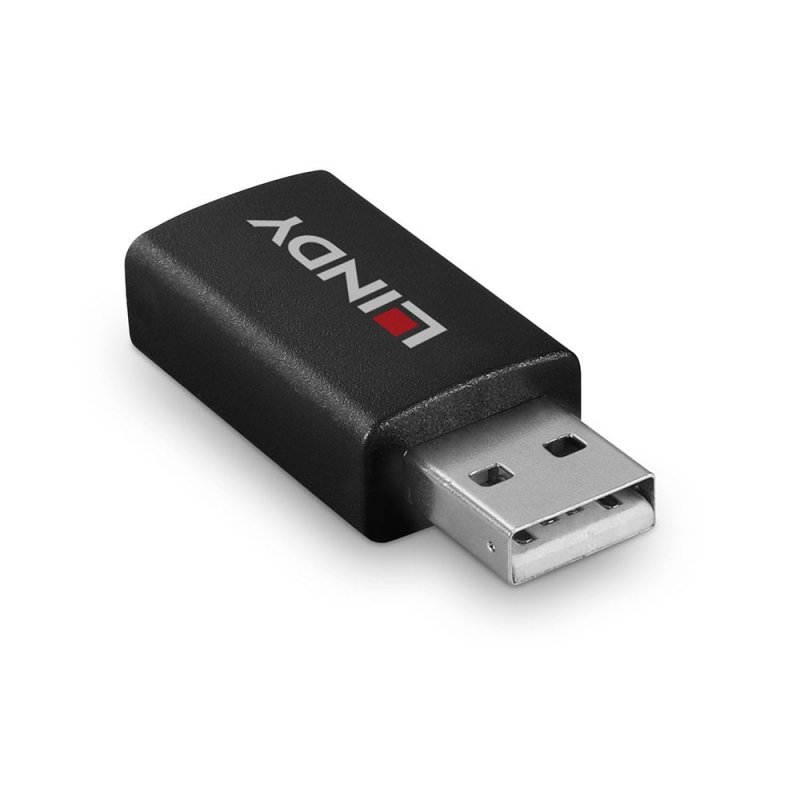 Bloqueur de données USB 2.0 Lindy (Noir)