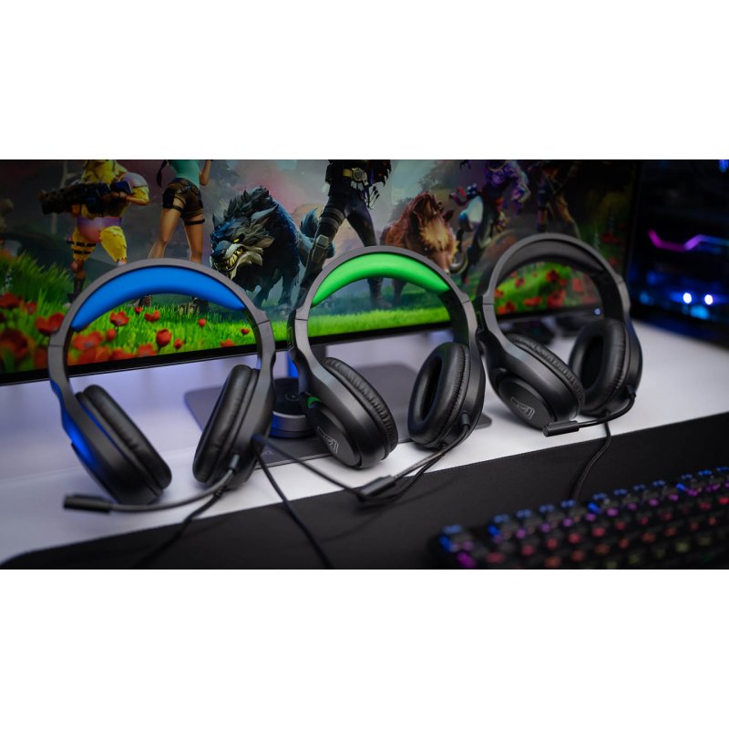 The G-Lab Yttrium Headset Wired Head-band Gaming Black