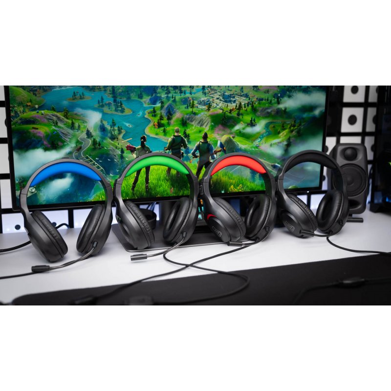 The G-Lab Yttrium Casque Avec fil Arceau Jouer Noir