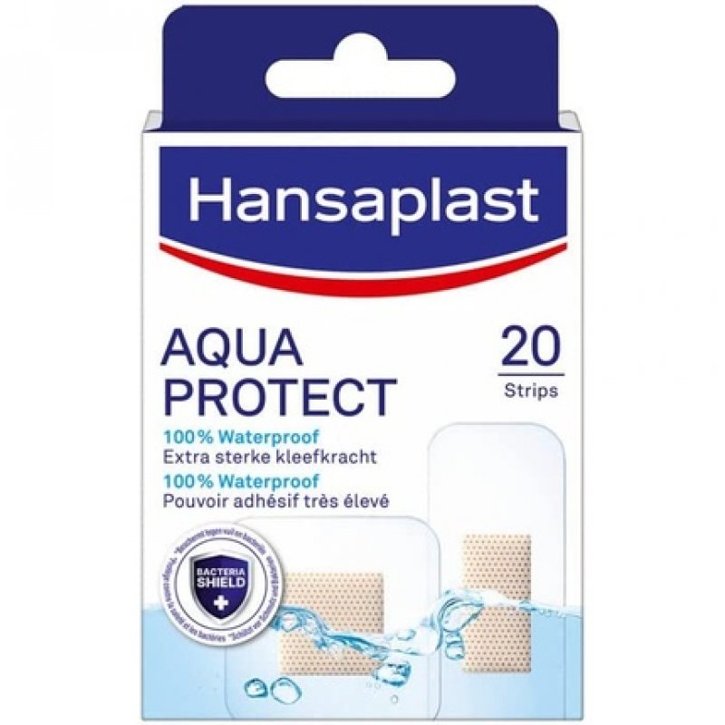 Hansaplast Aquaprotect Waterproof Plasters 20 Strips