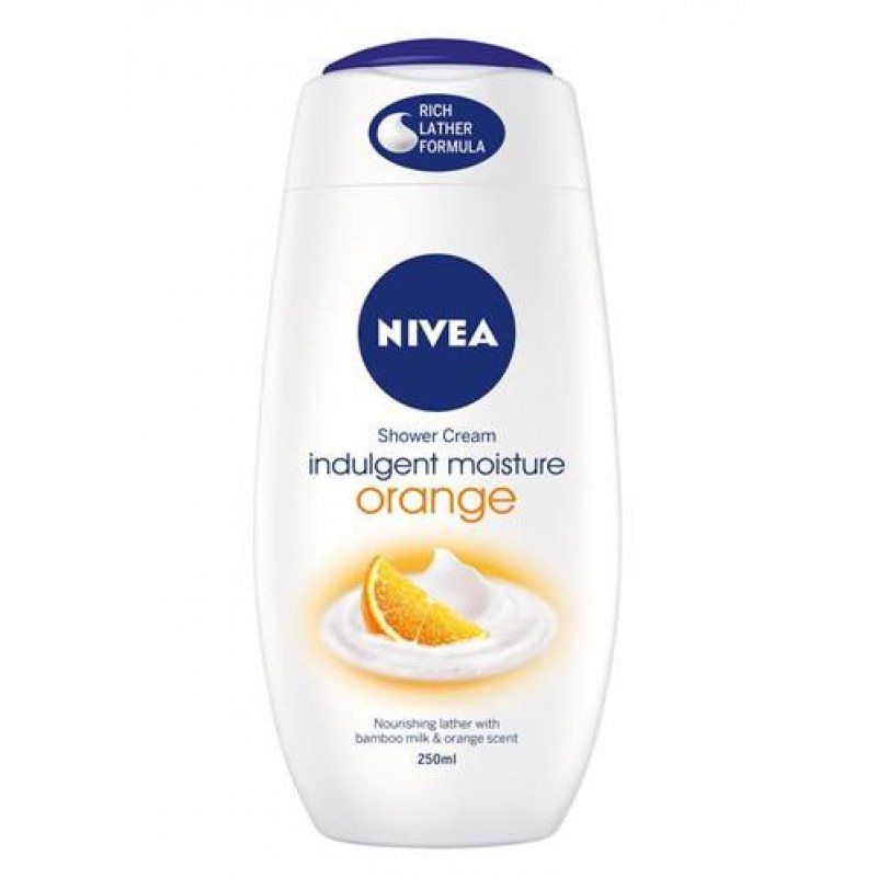 NIVEA Caring Shower Cream Indulging Moisture with Orange and Avocado Oil 250ml
