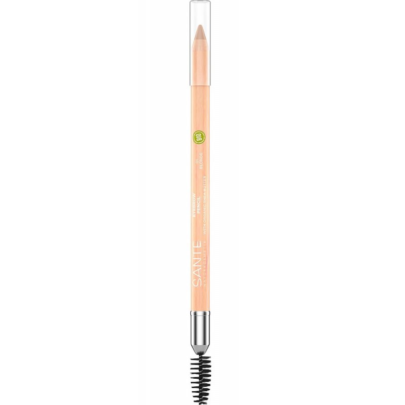SANTE Naturkosmetik Eyebrow Pencil 01 Blonde with Brow Brushes 1.14g