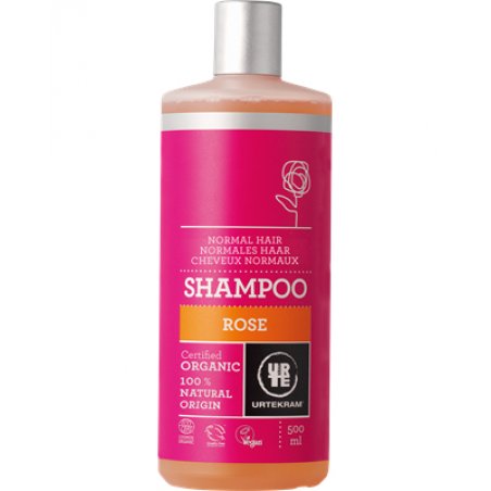 Urtekram Rose Shampoo For Normal Hair, 500ml