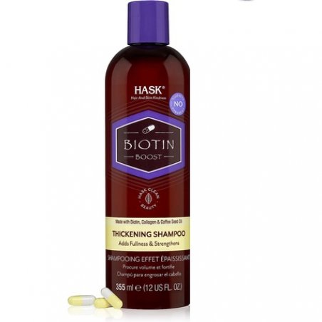 HASK Biotin Boost Shampoo for All Hair Types 355ml