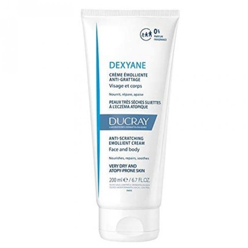 Pierre Fabre Dermo Cosmetics Ducray A-Der Emollient Anti-Scratch Cream 200ml