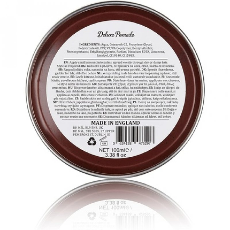 Dapper Dan Deluxe Pomade Medium Hold Medium Shine Citrus & Vanilla Fragrance 100ml