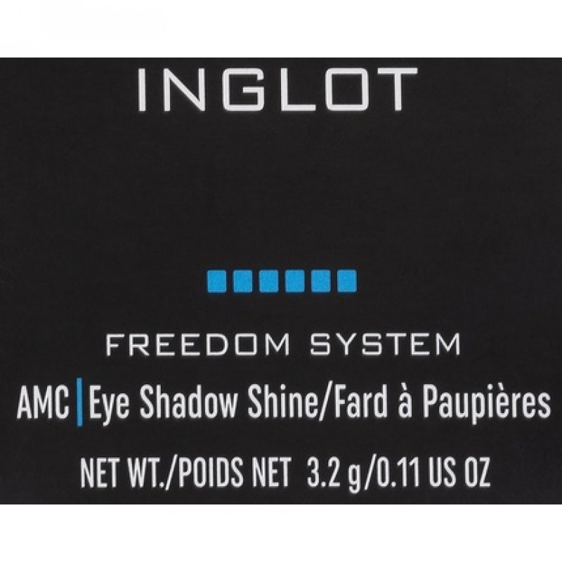 Inglot Freedom System Eye Shadow Shine Diverse Pigments Perfect Smoothness Long-Lasting Makeup Vegan 3.2g