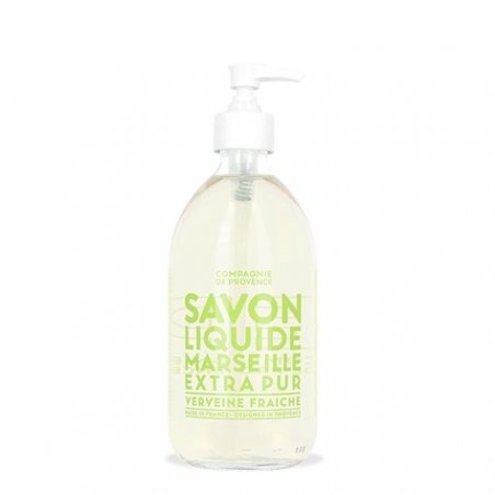 Compagnie de Provence Savon de Marseille Extra Pure Liquid Soap Fresh Verbena 16.7 Fl Oz