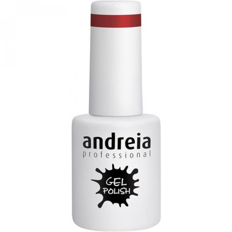 Andreia Semi-Permanent Nail Gel Polish Colour 256 Red 10.5ml