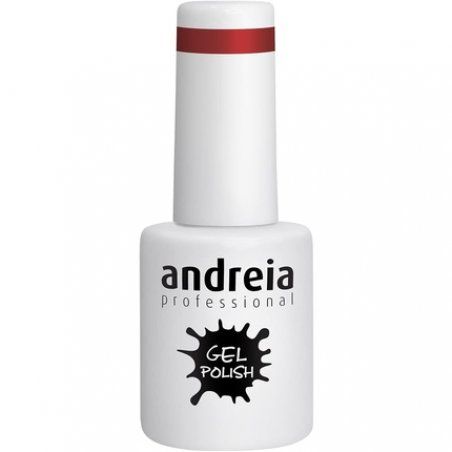 Andreia Semi-Permanent Nail Gel Polish Colour 256 Red 10.5ml