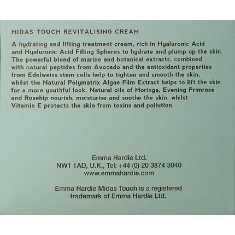Emma Hardie Midas Touch Revitalising Cream 50ml