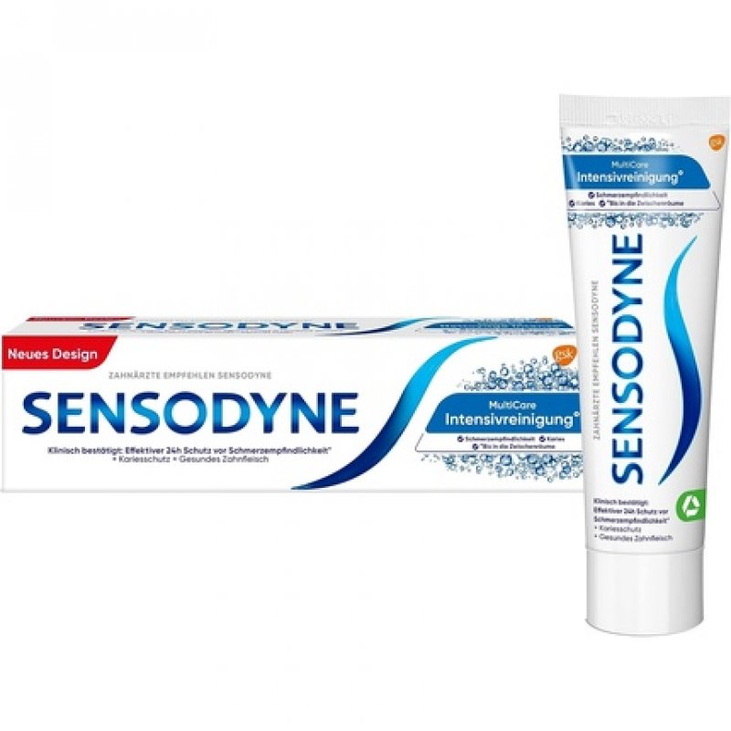 Sensodyne MultiCare Intensive Cleaning Toothpaste with Fluoride 75ml