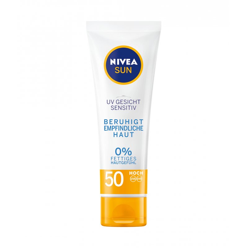 NIVEA SUN UV Face Sensitive Sunscreen SPF 50 50ml