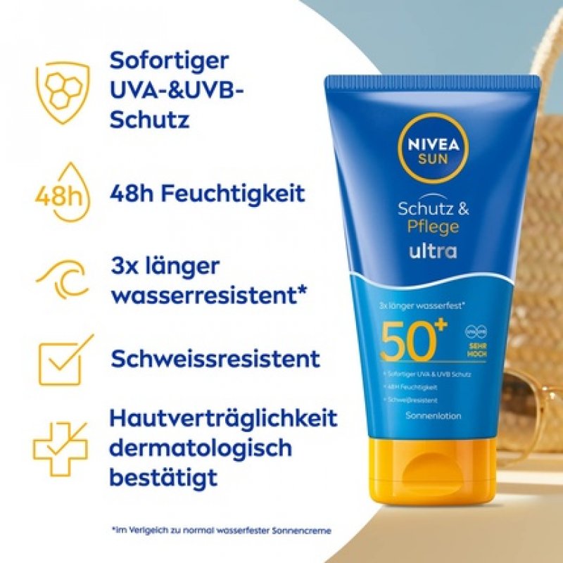 NIVEA SUN Sunscreen with SPF 50 150ml