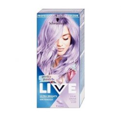 Schwarzkopf Live Ultra Brights Or Pastel Hair Dye Semi-Solid L120 Lilac Crush 65ml