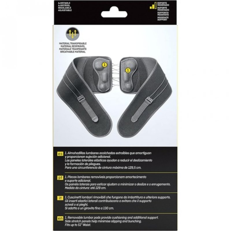 FUTURO Easy Adjustable Back Support - Dual Pull Cord System for Quick and Easy Adjustments