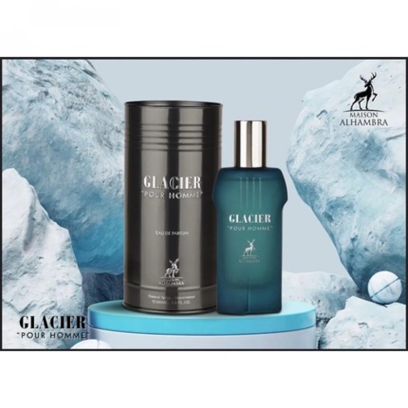 Glacier Pour Homme Eau De Parfum 100ml by Maison Alhambra