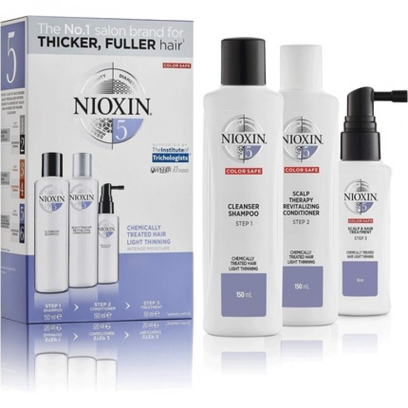 Nioxin Trial Kit System 5 150ml 150ml 50ml