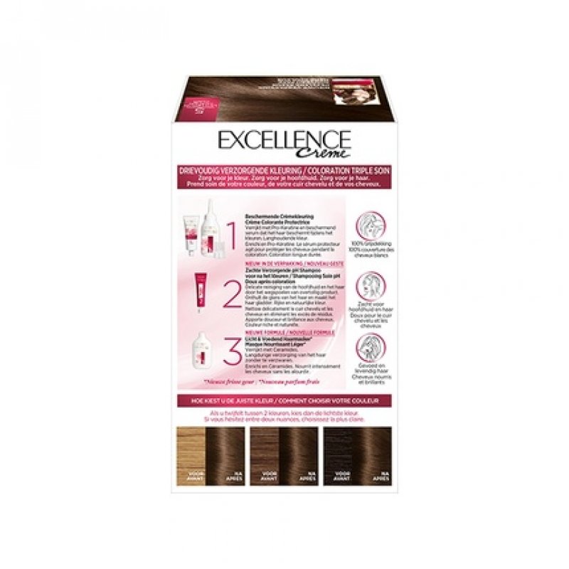 L'Oréal Paris Excellence Cream 5 Light brown Hair Dye