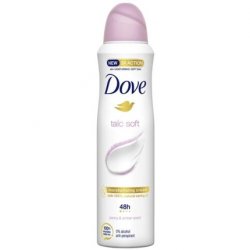 Dove Body Deodorant Spray Talc Soft 48H 150ml