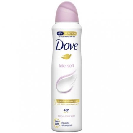 Dove Body Deodorant Spray Talc Soft 48H 150ml