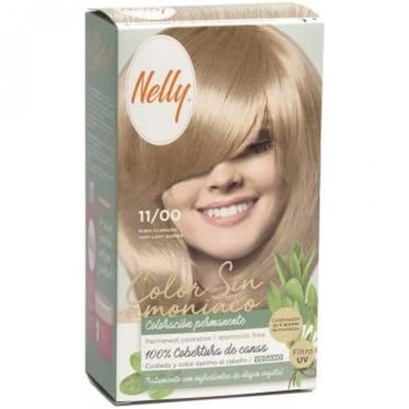 NELLY Ammonia-Free Hair Color 11/00 Bright Blonde