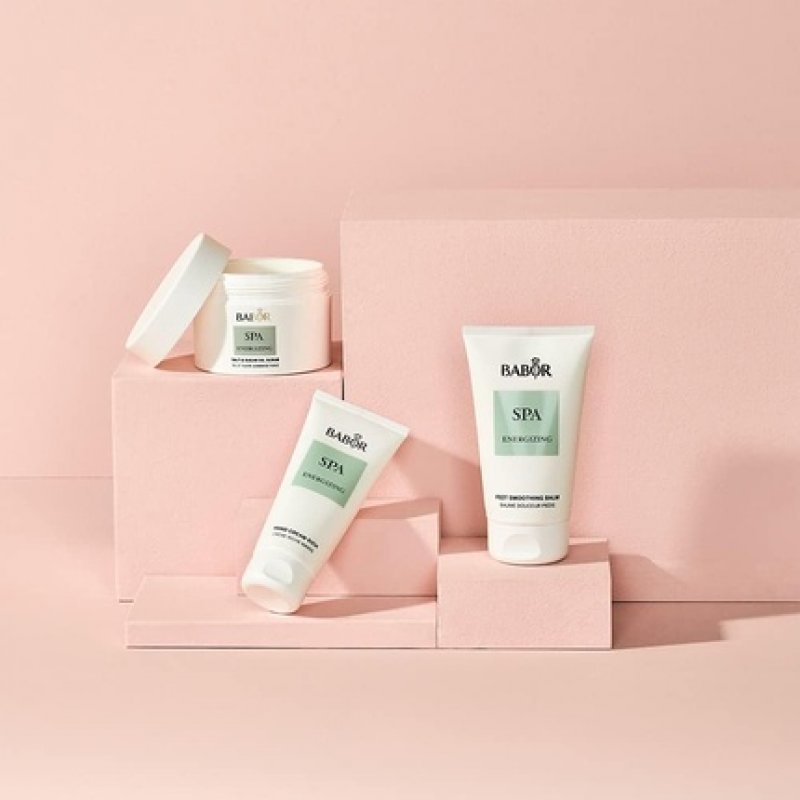 BABOR SPA Energizing Feet Smoothing Balm Rich Cream for Intensive Care of Cracked Skin, Calluses & Cracks on Feet 150ml