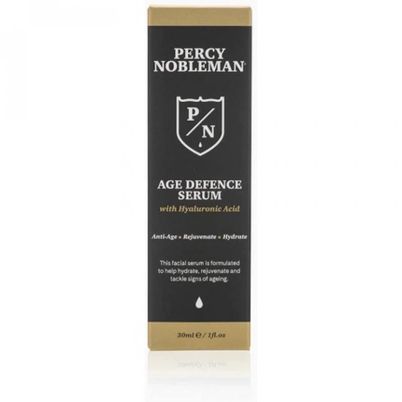 Percy Nobleman Age Defence Serum with Hyaluronic Acid and Vitamins 30ml
