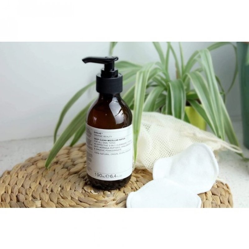 Evolve Organic Beauty Natural Deep Clean Micellar Water 6.4 fl oz 190 mL
