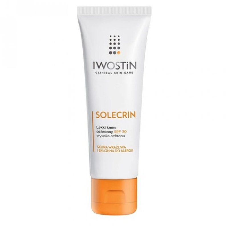Iwostin Solecrin Light Protective Cream SPF 30 Face Sunscreen 50ml