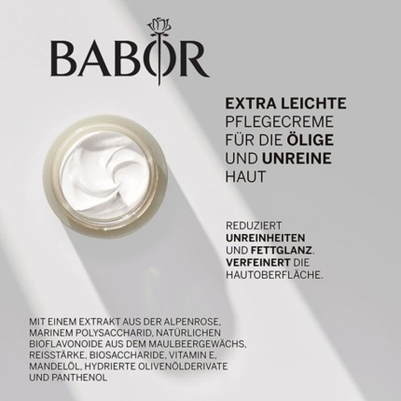 BABOR SKINOVAGE Purifying Cream for Impure Skin