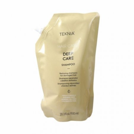 STOCK1 - Lakmé Teknia Hair Care Deep Care Shampoo Refill 600ml