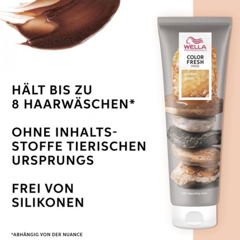 Wella Color Fresh Golden Gloss 500ml Colored Mask