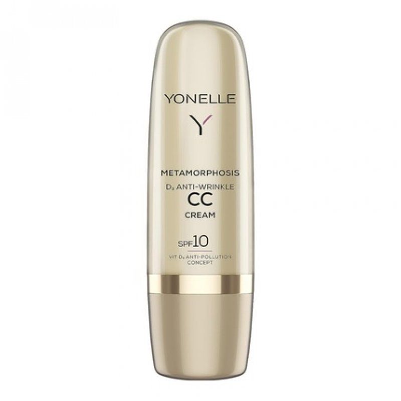 Yonelle CC Cream SPF10 Anti Wrinkle CC Cream Metamorphosis Series for All Skin Types Tinted Moisturizer with SPF 10 2