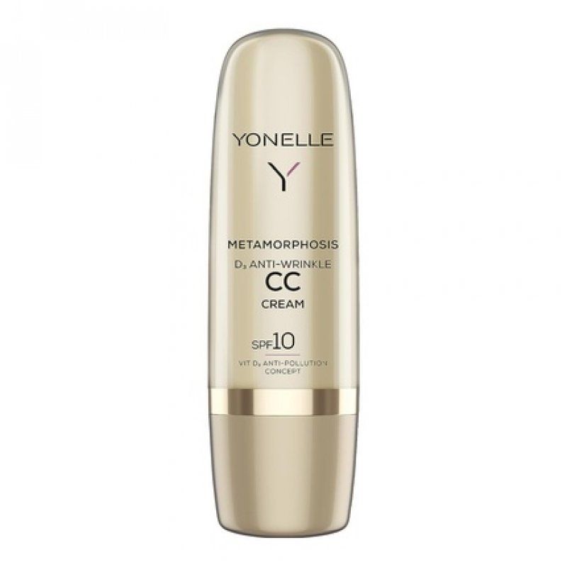 Yonelle CC Cream SPF10 Anti Wrinkle CC Cream Metamorphosis Series for All Skin Types Tinted Moisturizer with SPF 10 2