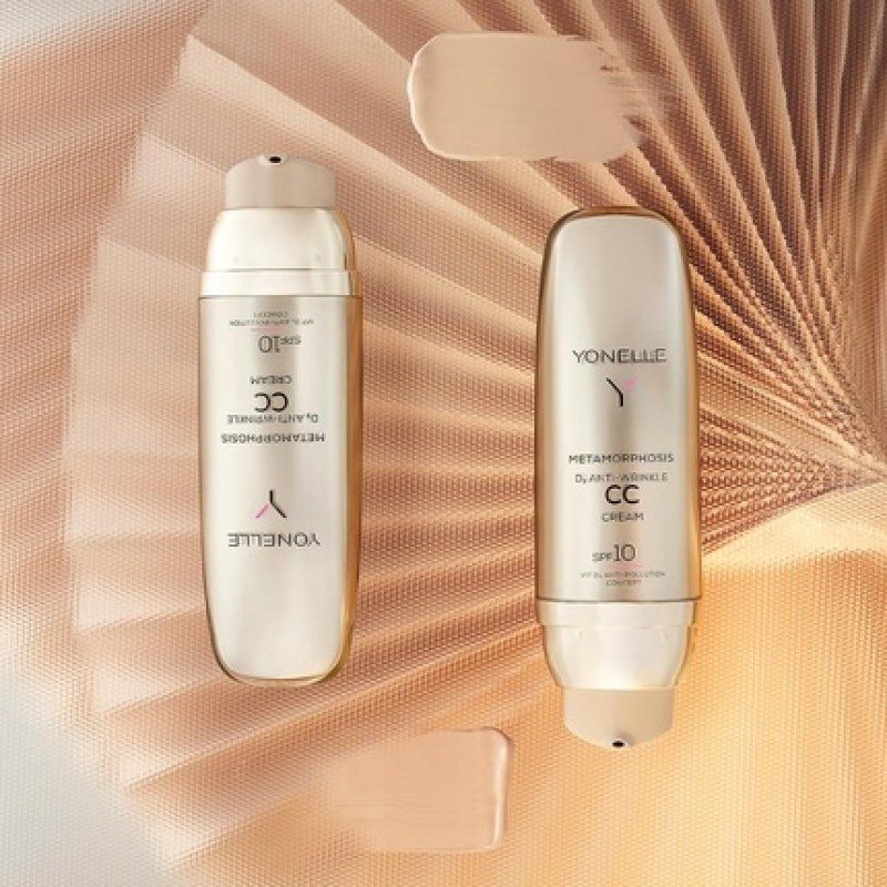 Yonelle CC Cream SPF10 Anti Wrinkle CC Cream Metamorphosis Series for All Skin Types Tinted Moisturizer with SPF 10 2